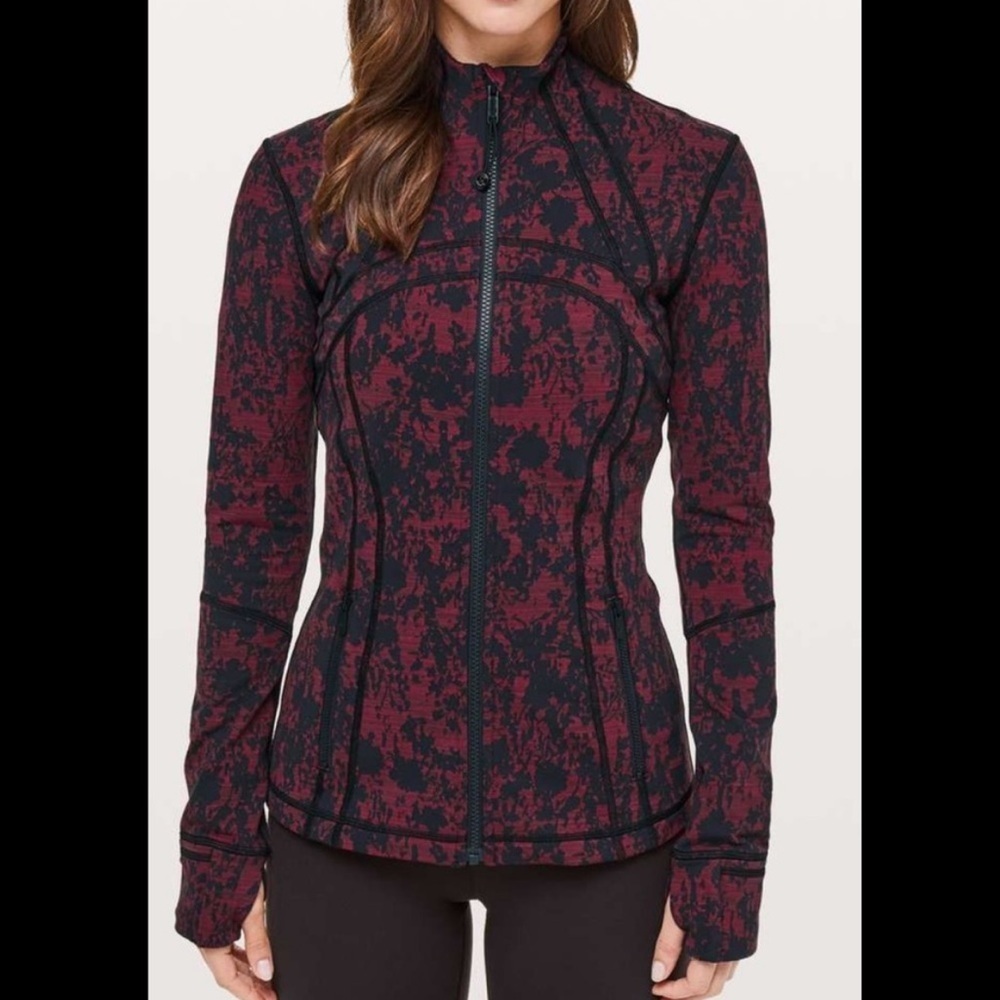 Lululemon Define Jacket Scatter Blossom Womens Size 6 - Picture 15 of 16